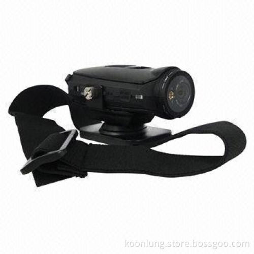 Mini Sports DVR Helmet Camcorder with Rechargeable Battery